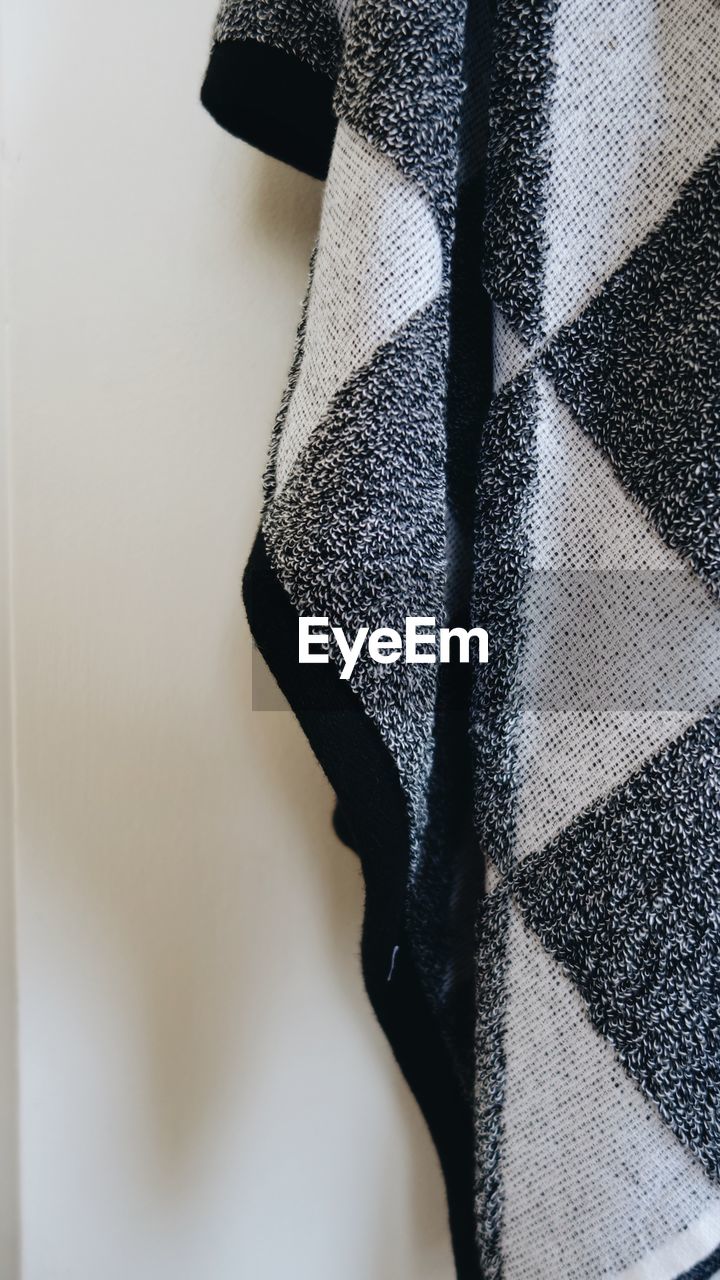 CLOSE-UP OF BLACK AND WHITE