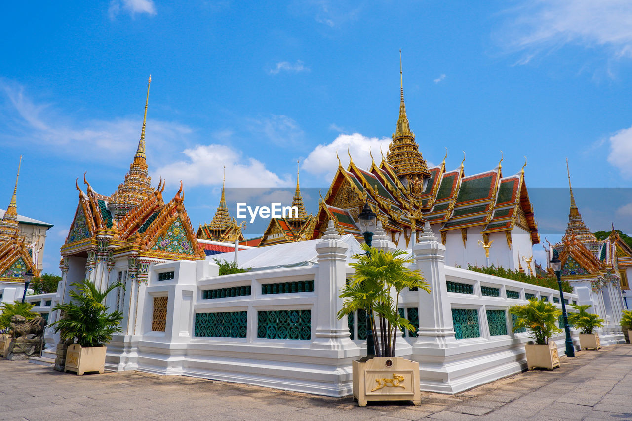 TEMPLE BUILDING AGAINST SKY