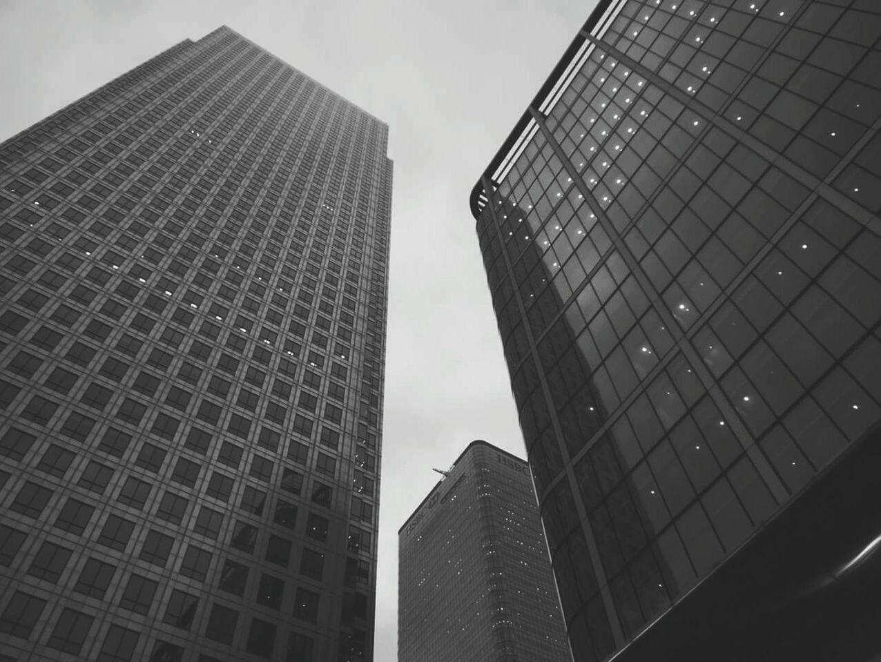 Low angle view of modern building