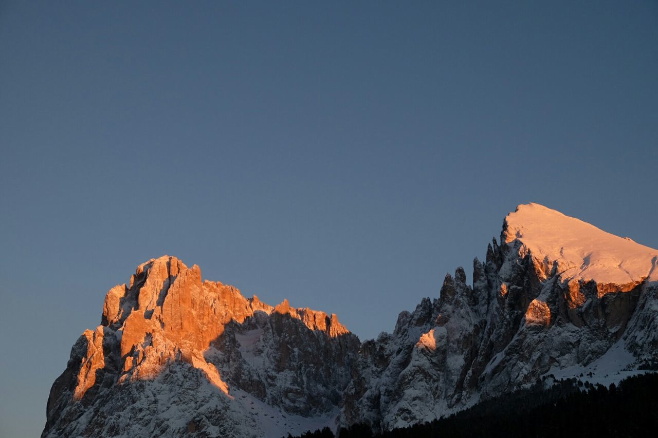 Mountains against sky