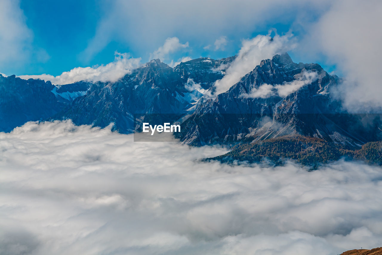 SNOWCAPPED MOUNTAINS AGAINST SKY