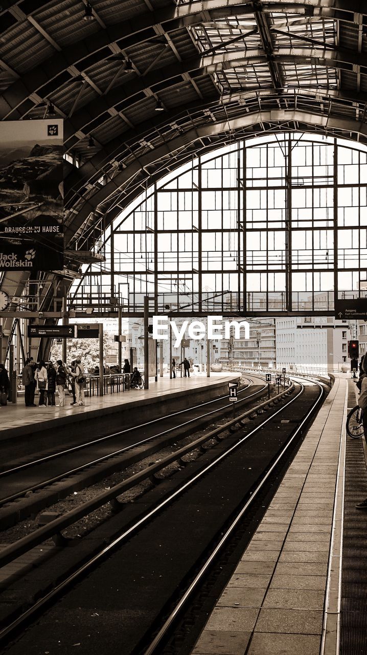 Interior of railroad station