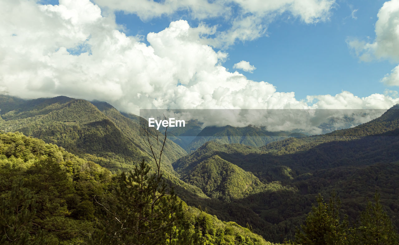 PANORAMIC SHOT OF LANDSCAPE AGAINST SKY