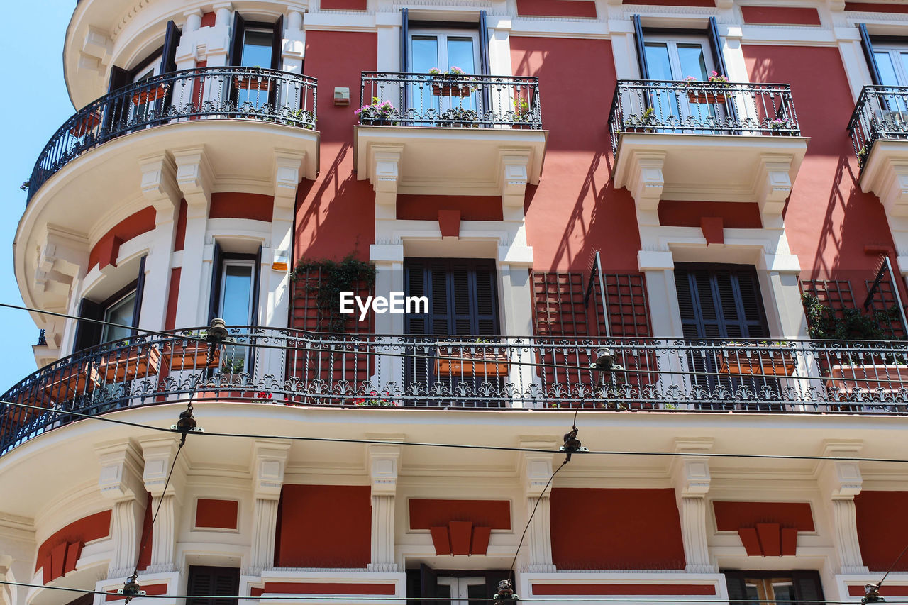 LOW ANGLE VIEW OF RESIDENTIAL BUILDINGS