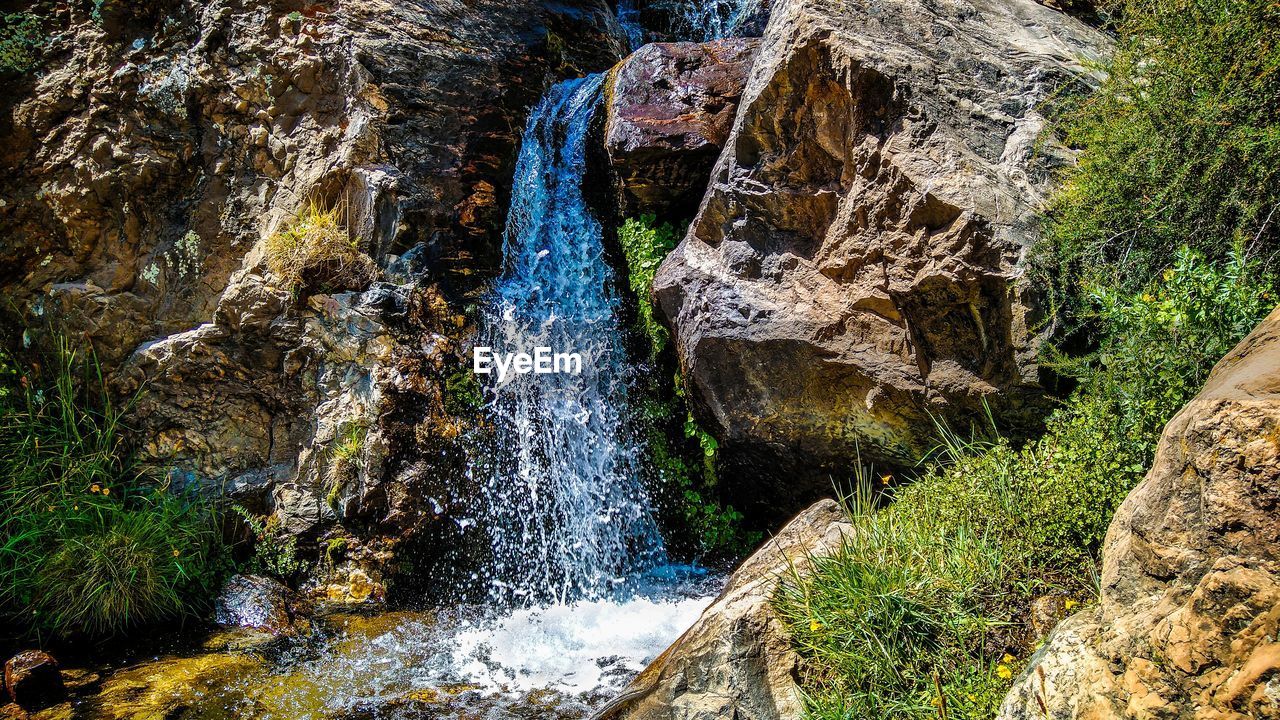 VIEW OF WATERFALL