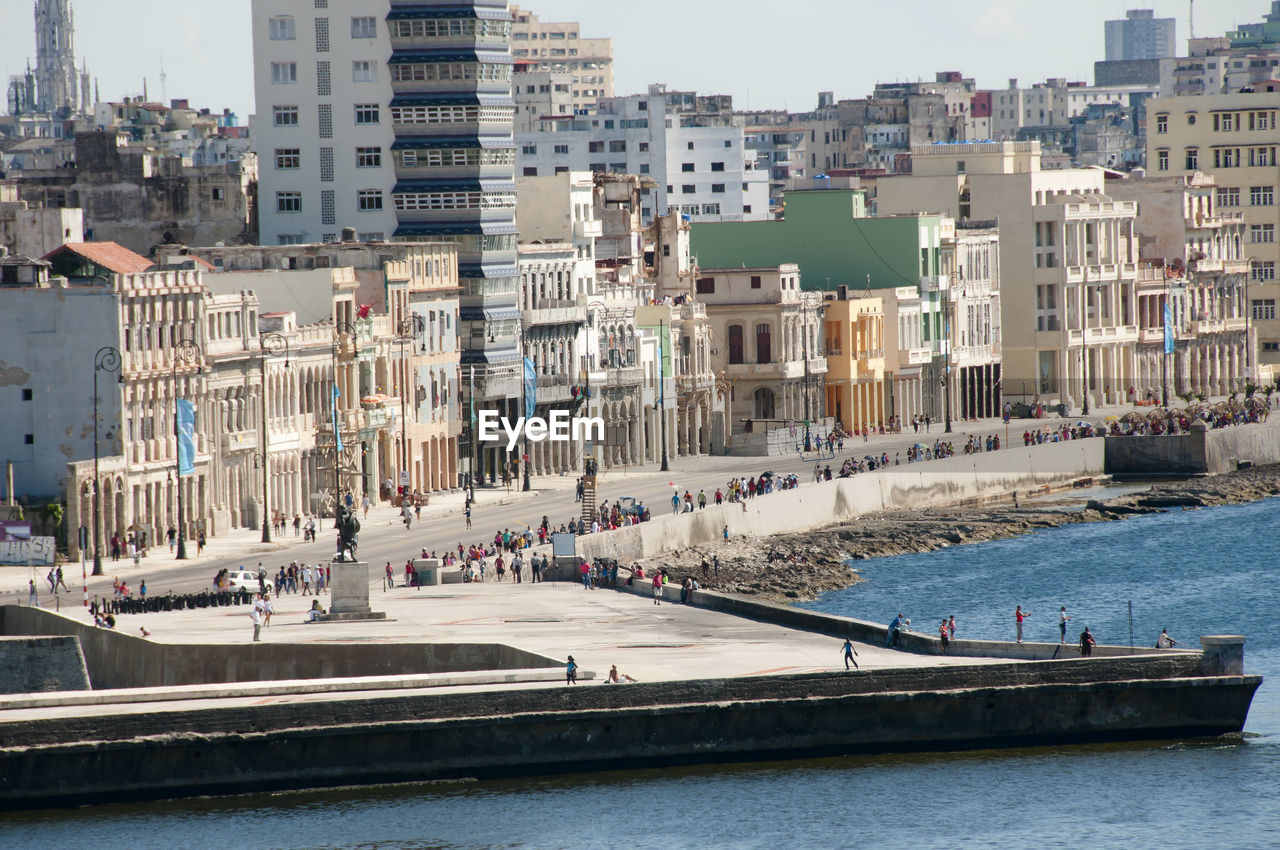 View of buildings in city