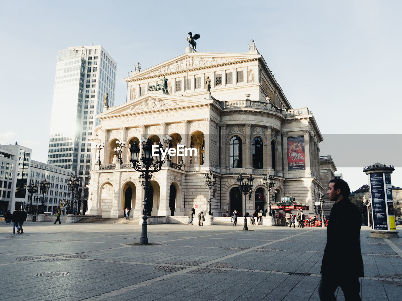 PEOPLE WALKING IN CITY