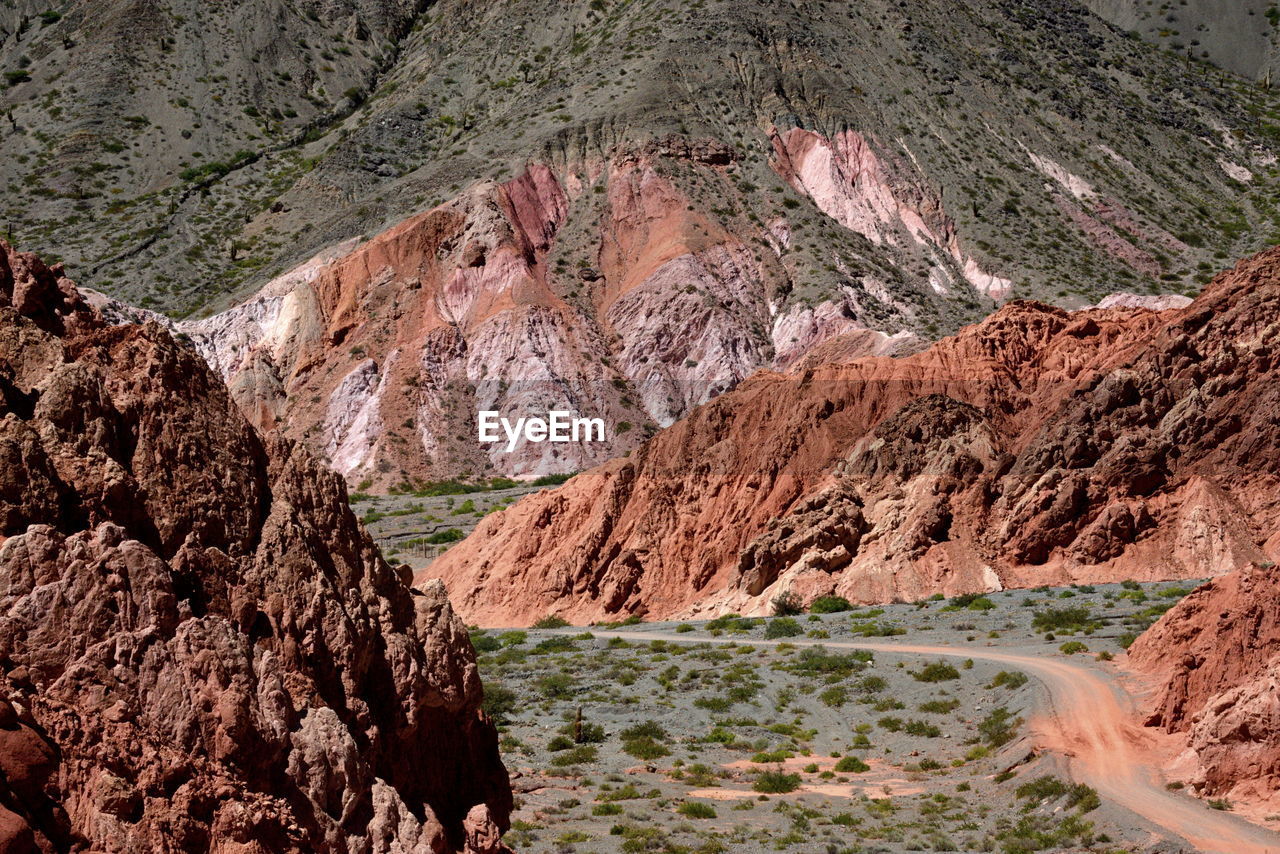 SCENIC VIEW OF ROCK FORMATIONS