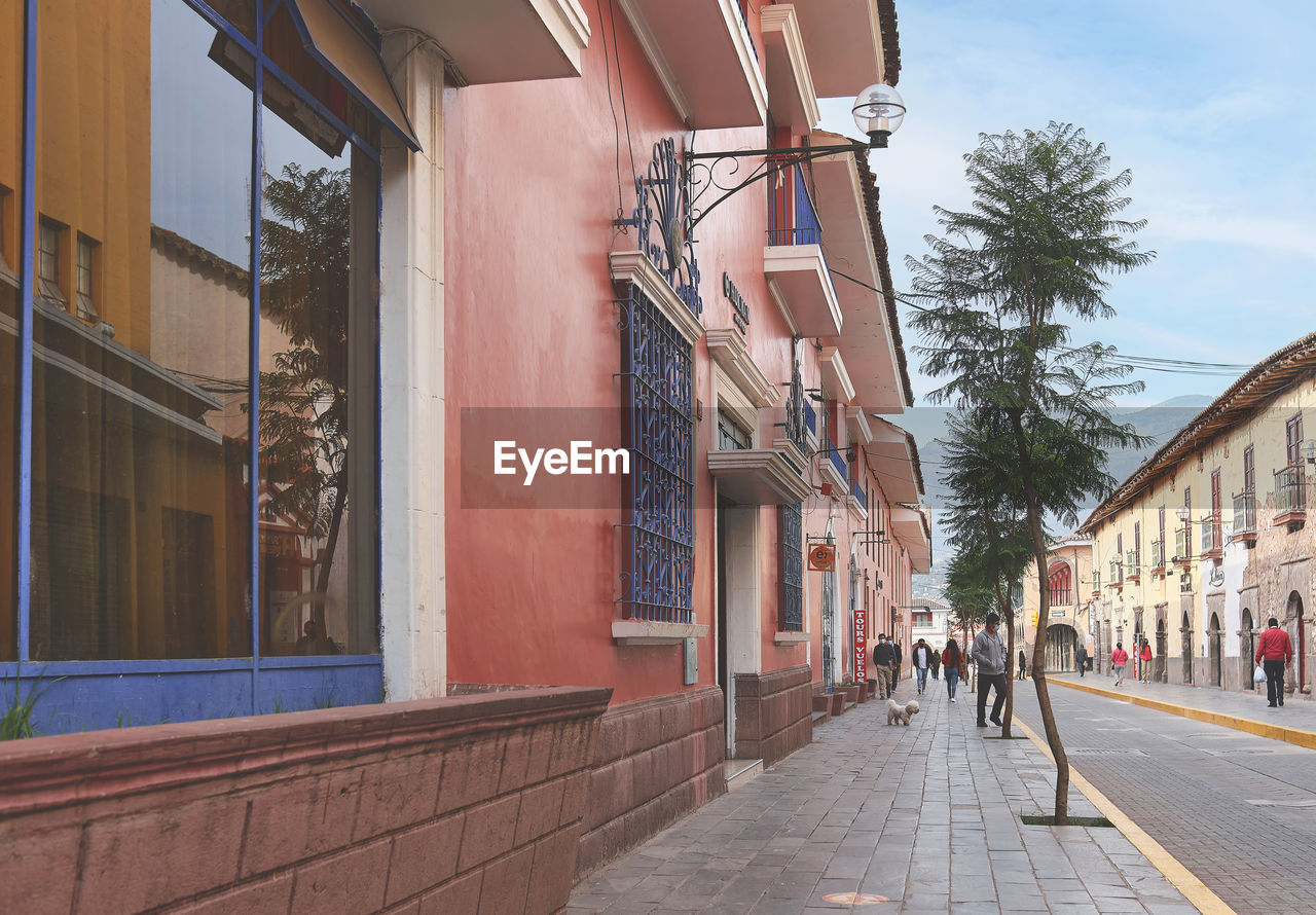 Street view of ayacucho circa 2022.