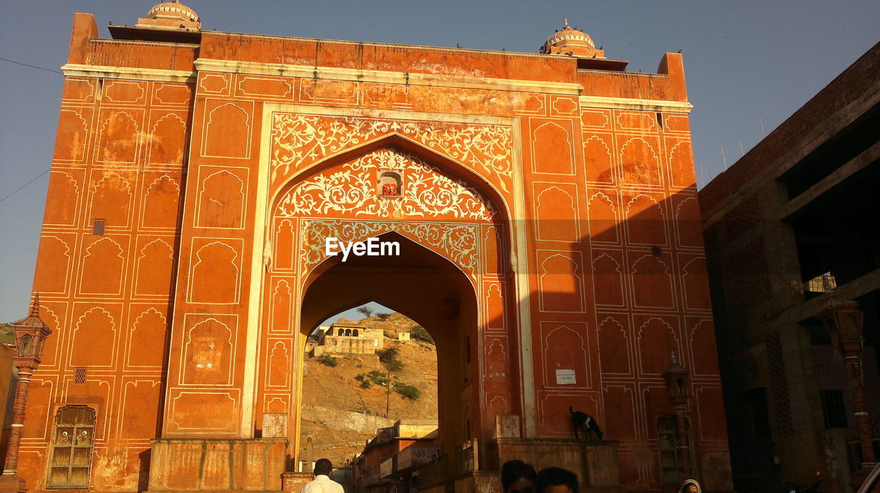 FACADE OF HISTORICAL BUILDING