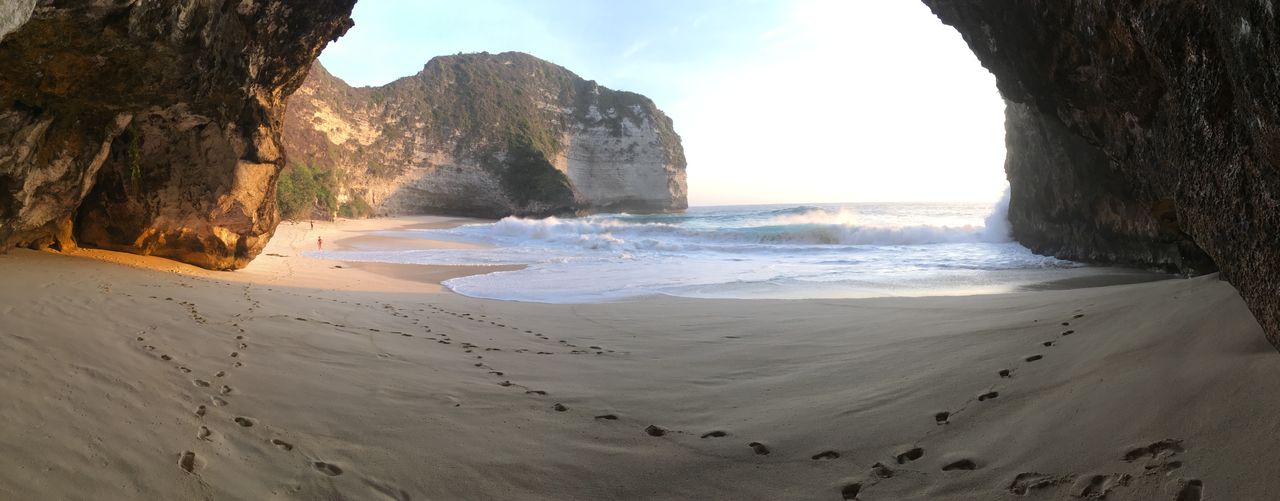 VIEW OF BEACH AGAINST SKY