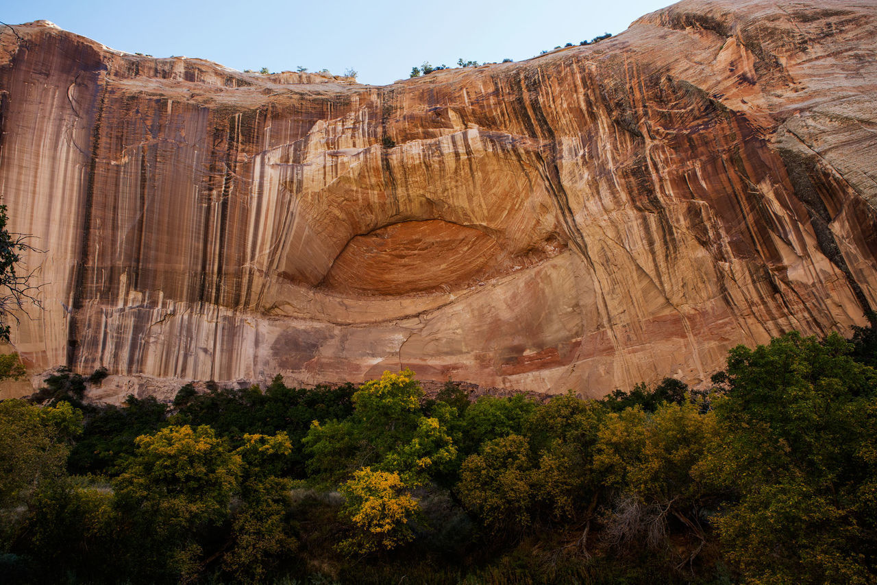 View of rock formation