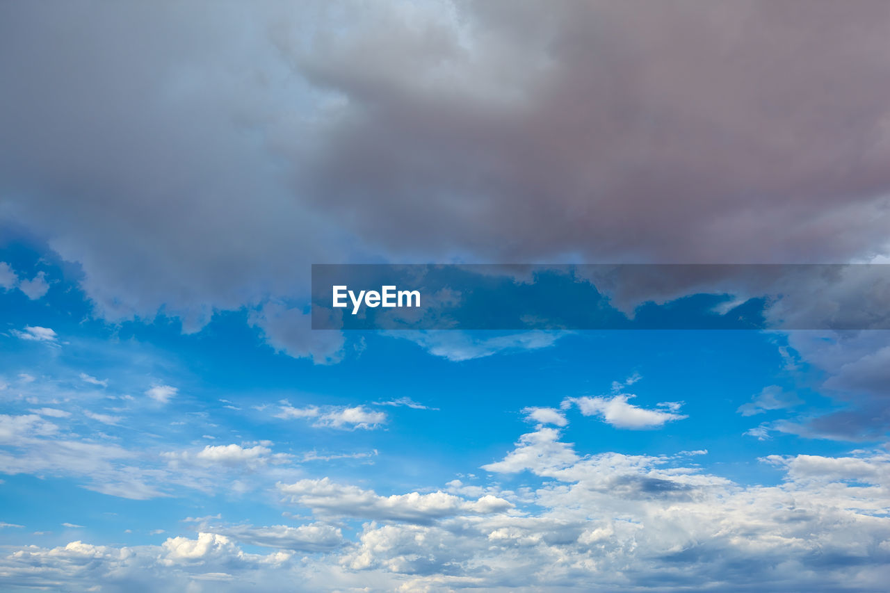 LOW ANGLE VIEW OF CLOUDSCAPE