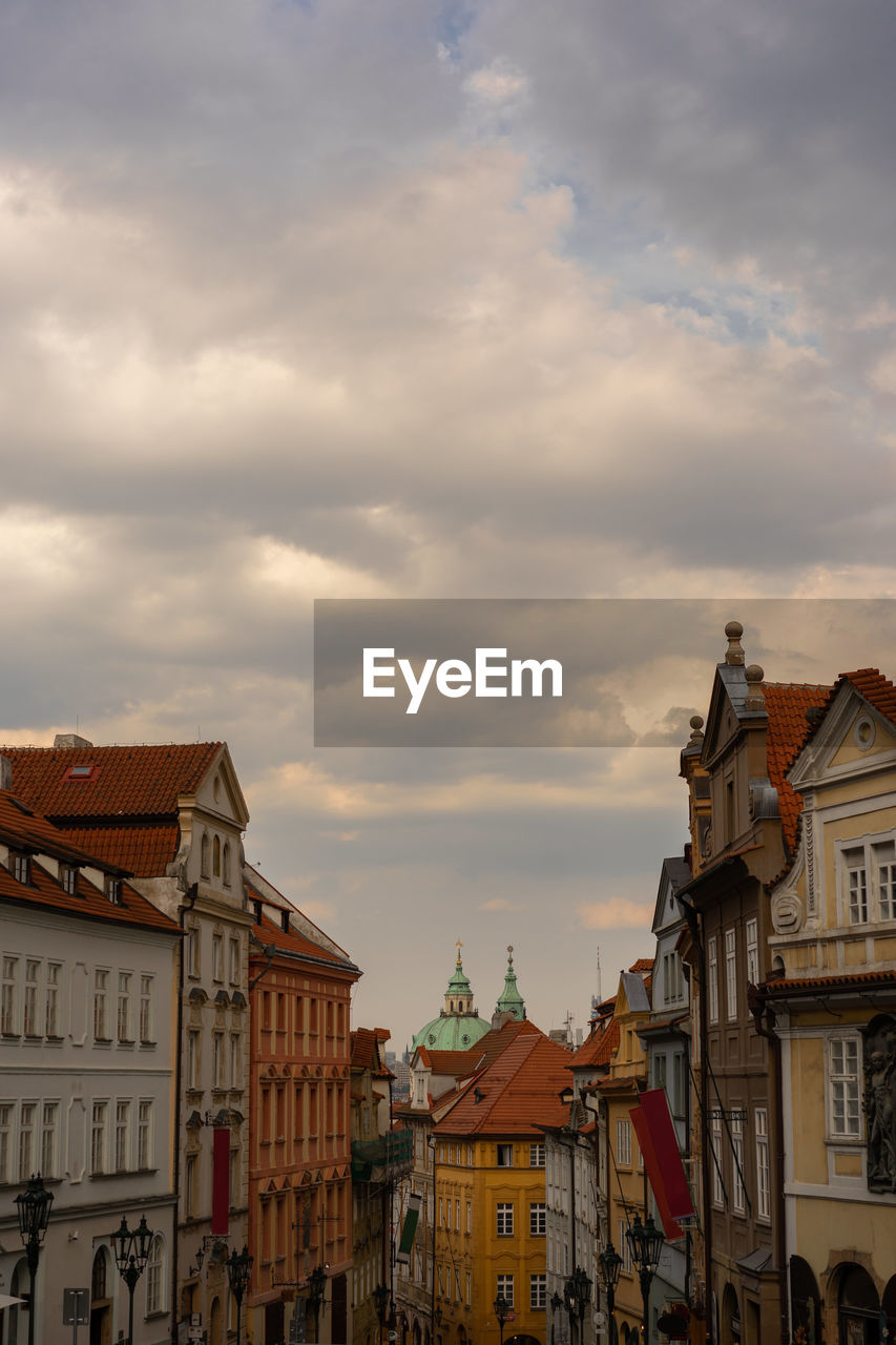 Prague cityscape. europe architecture and streets. old town