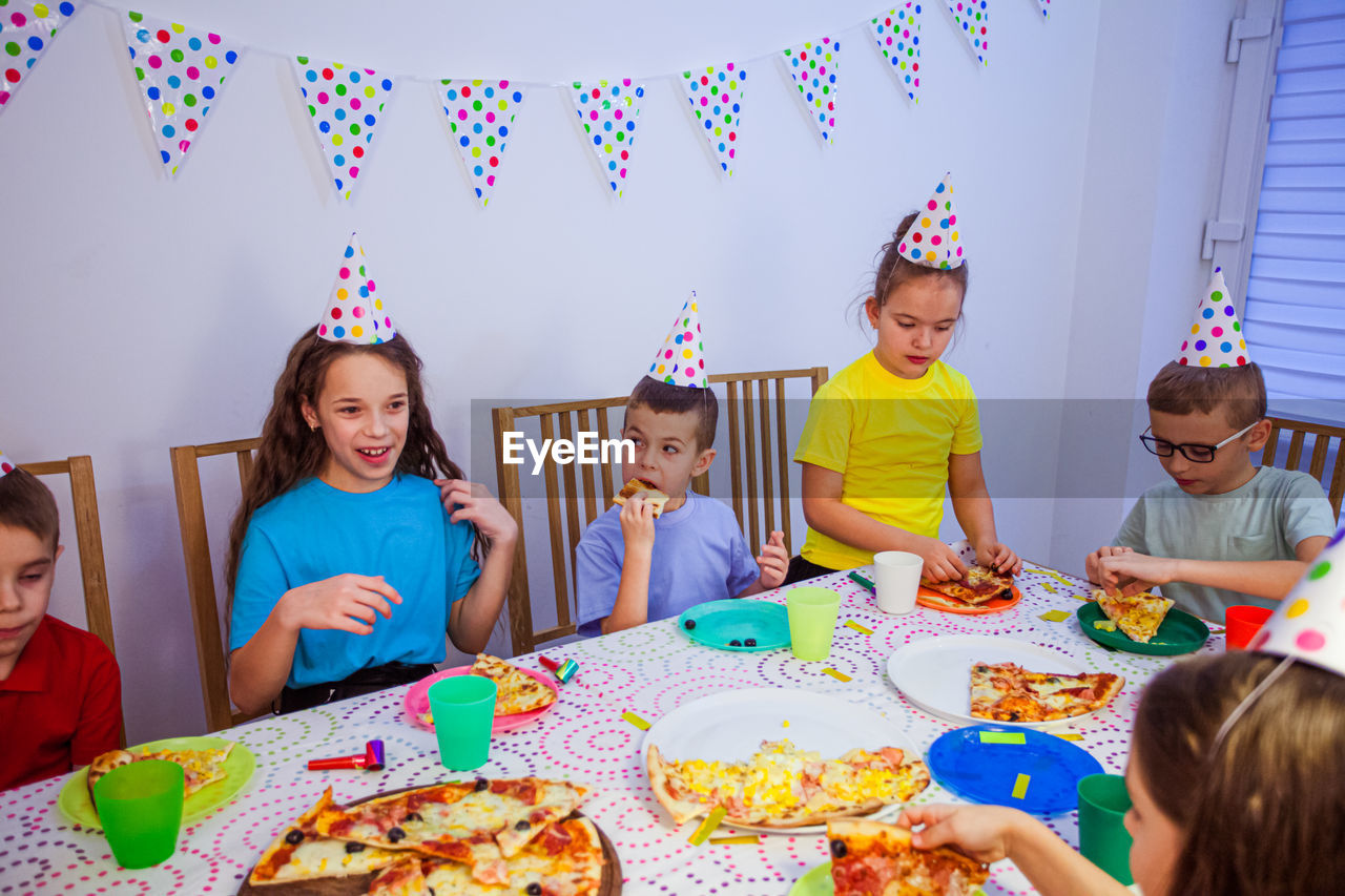 Group of people at table