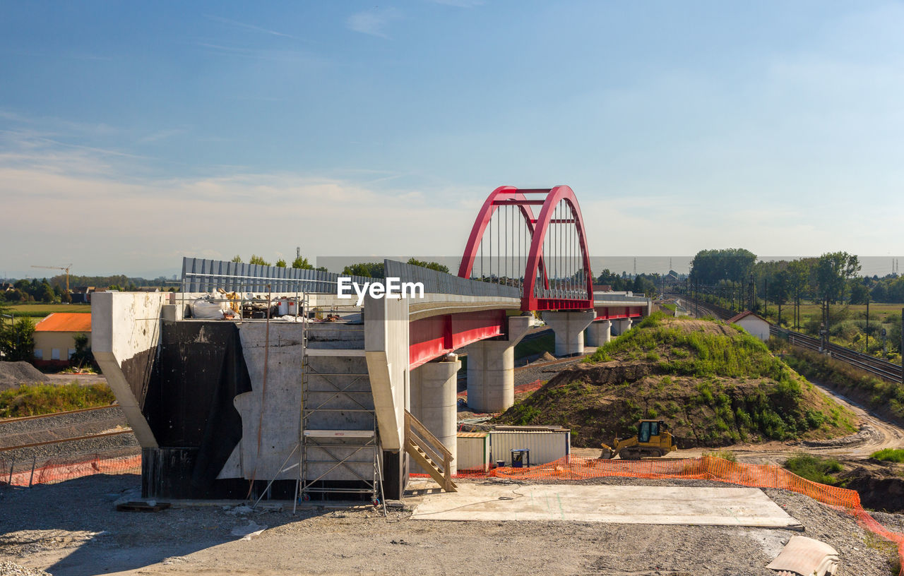 Bridge against sky