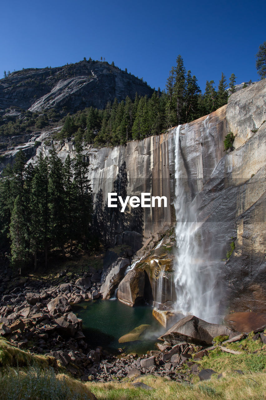 Vernal falls, yosemite national park, california