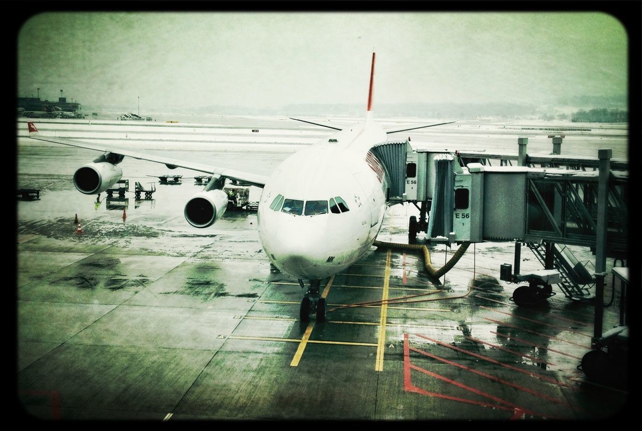 VIEW OF TRAIN AT AIRPORT