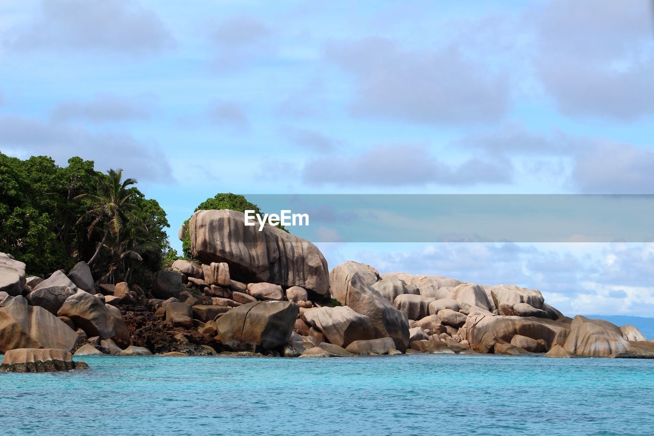 PANORAMIC VIEW OF SEA AGAINST SKY