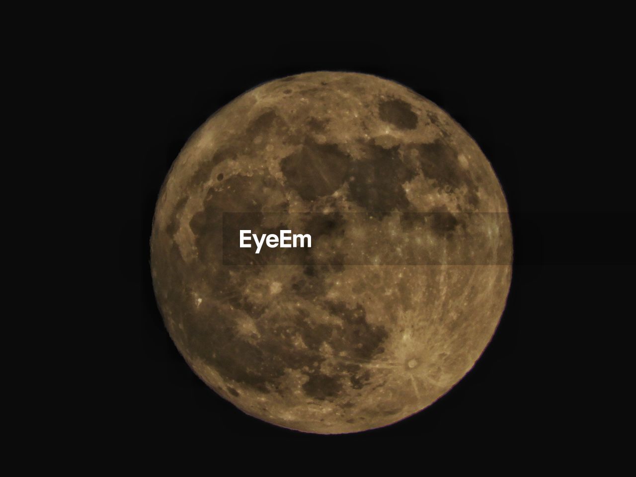 CLOSE-UP OF MOON IN SKY