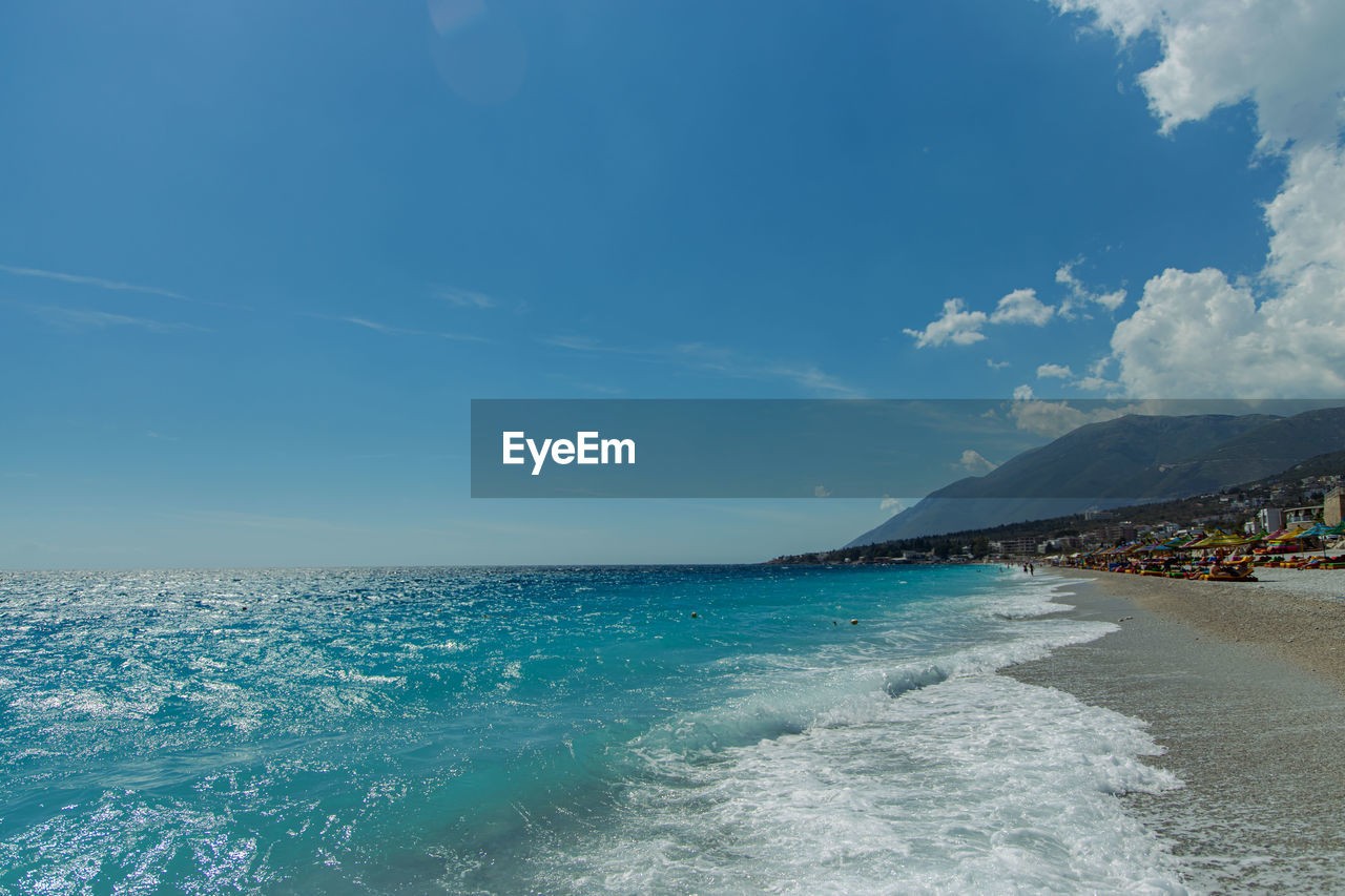 VIEW OF SEA AGAINST SKY