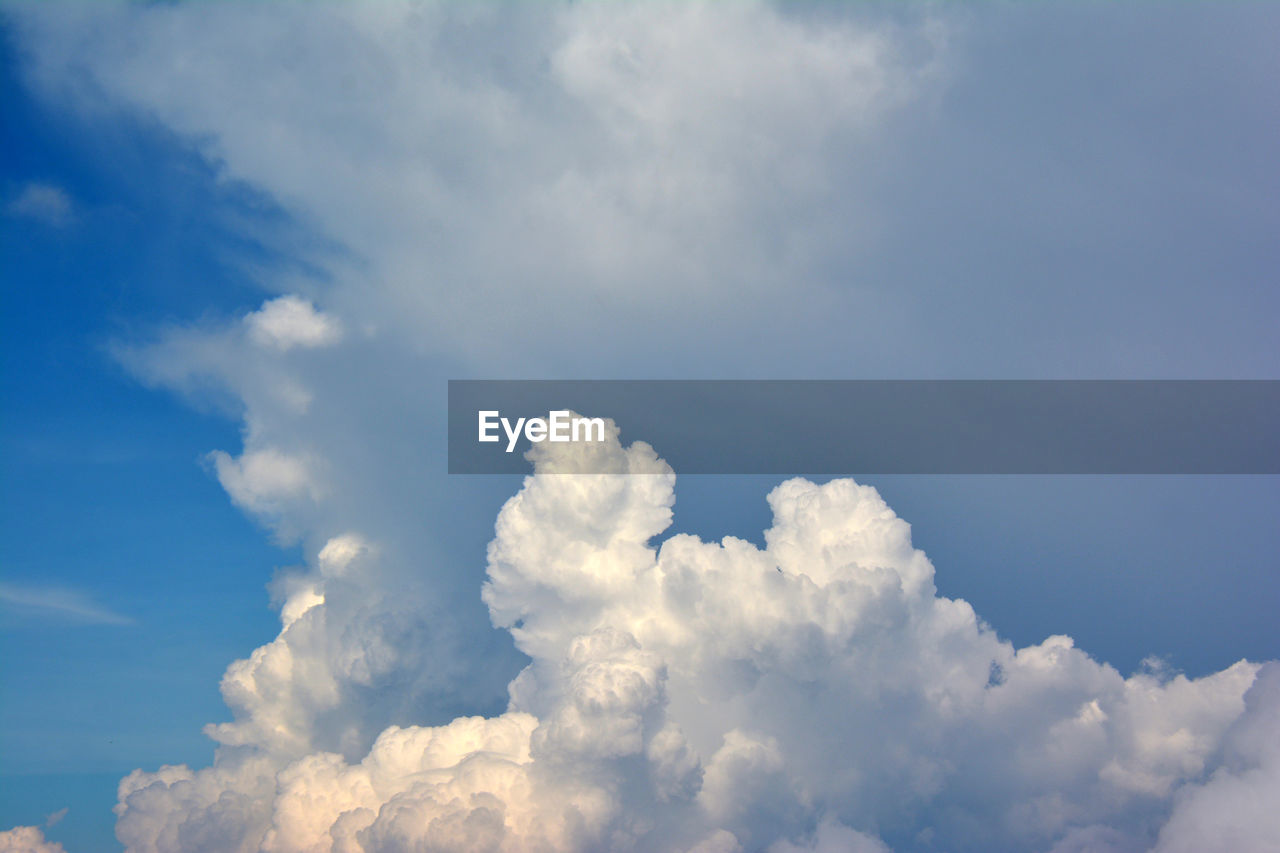 Low angle view of clouds in sky