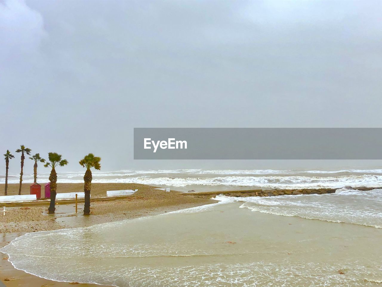 VIEW OF BEACH AGAINST SKY