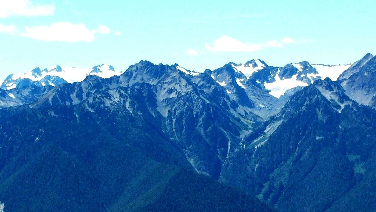 SCENIC VIEW OF SNOWCAPPED MOUNTAINS