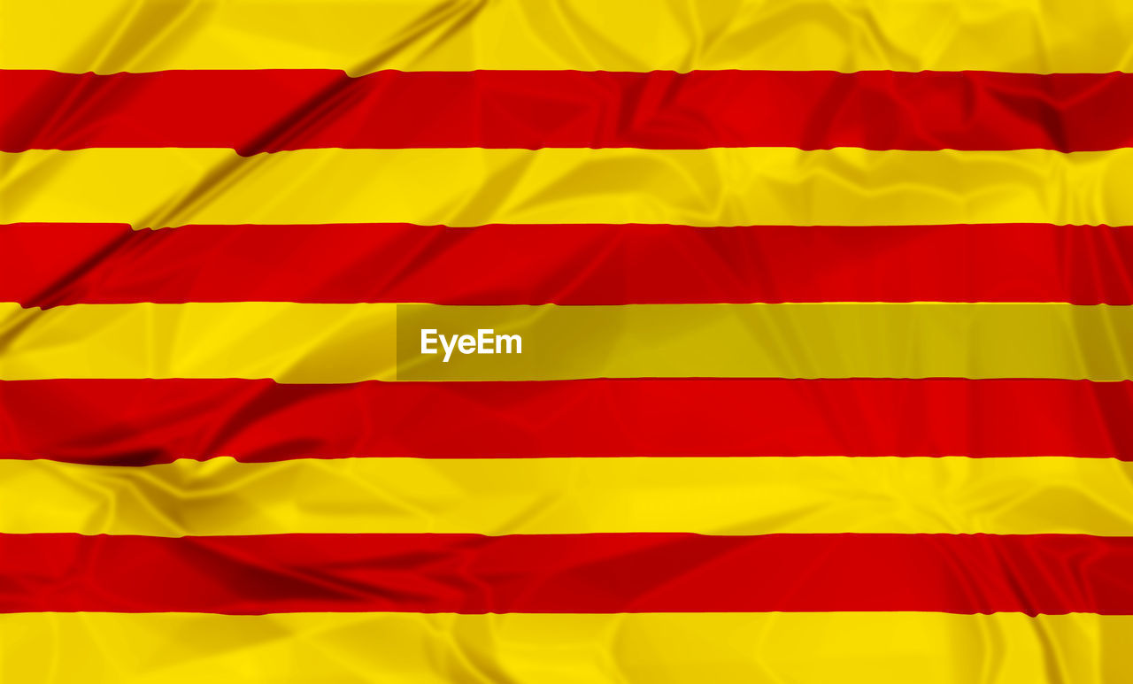 Full frame shot of catalonia flag