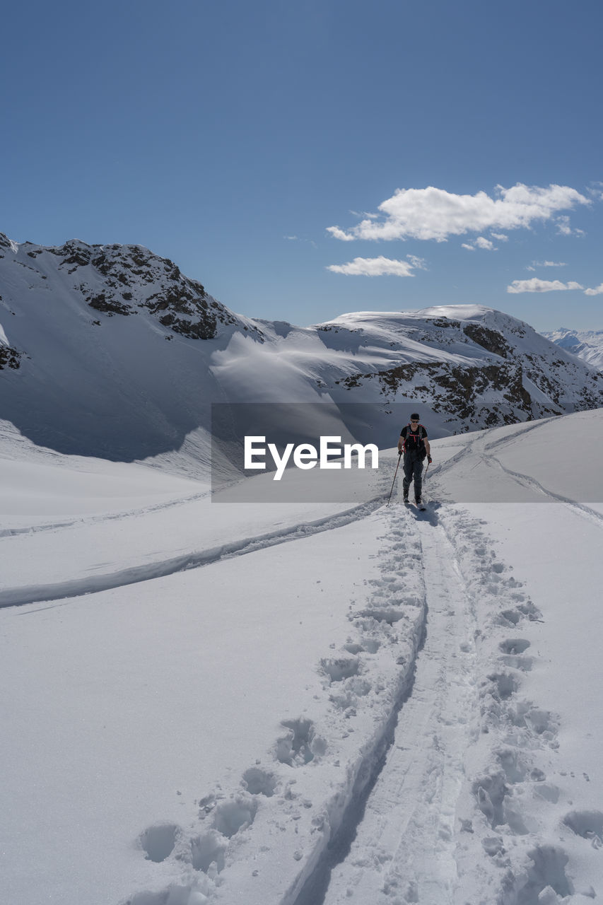 Skitouring in the alps