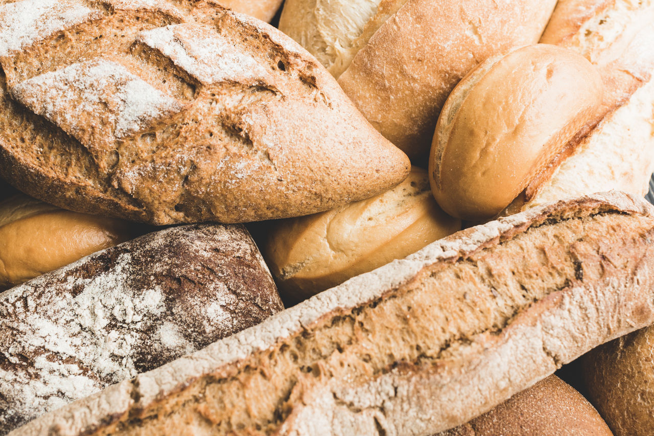 full frame shot of bread