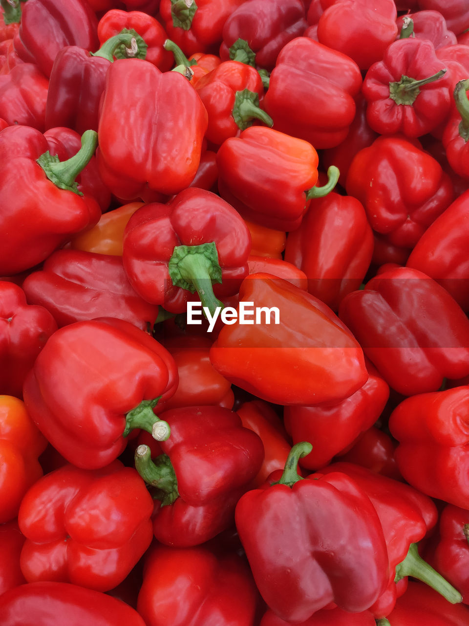 Full frame shot of bell peppers