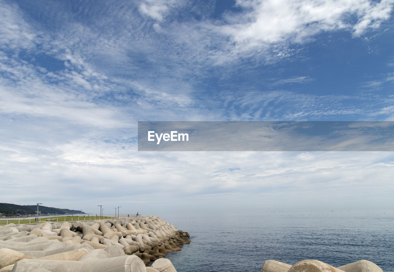 IDYLLIC SHOT OF SEA AGAINST SKY