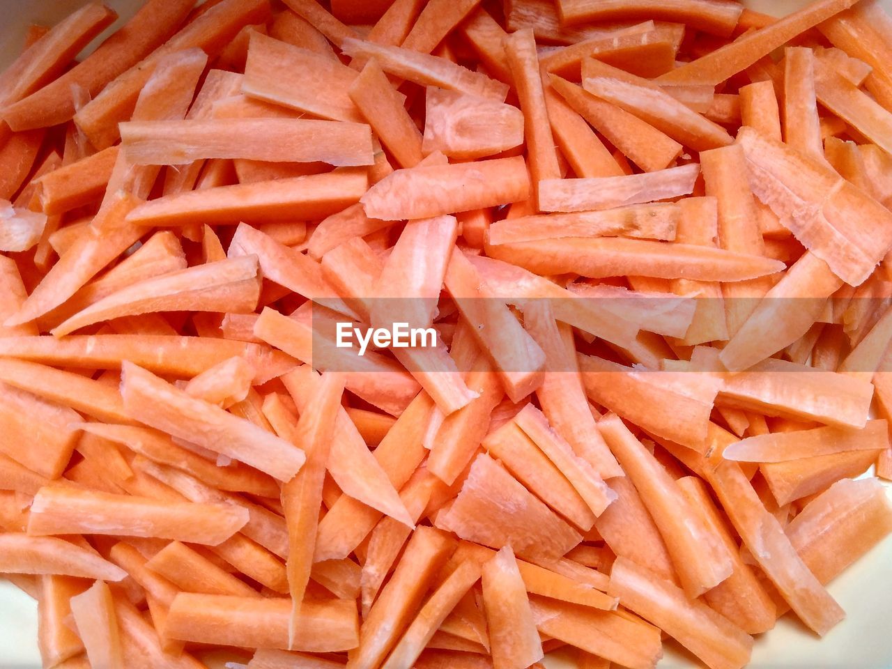 Full frame shot of carrots