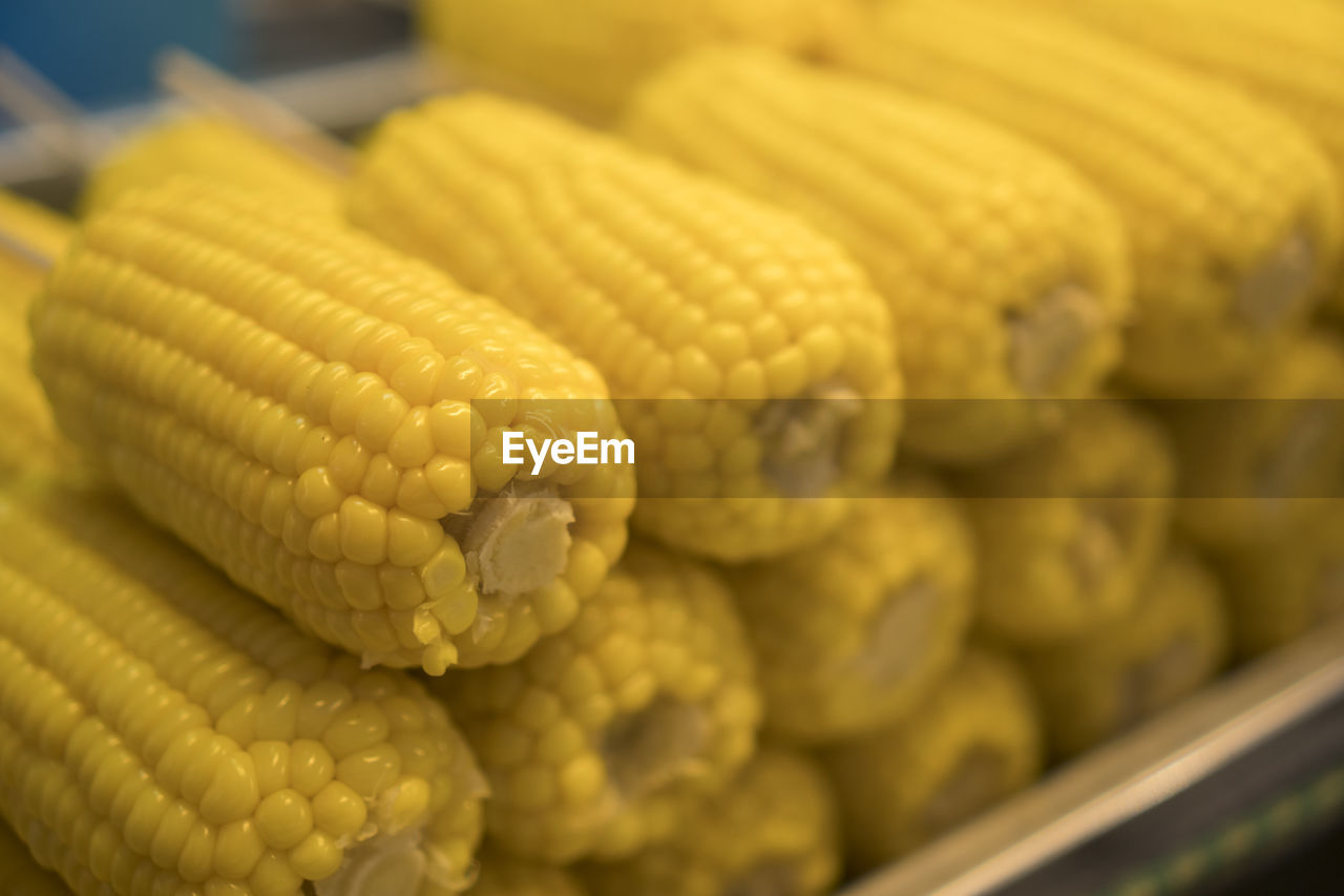 CLOSE-UP OF YELLOW FOR SALE AT MARKET