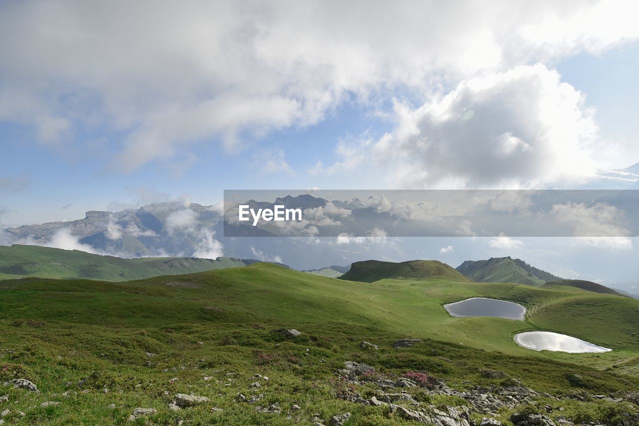 SCENIC VIEW OF LAND AND SKY