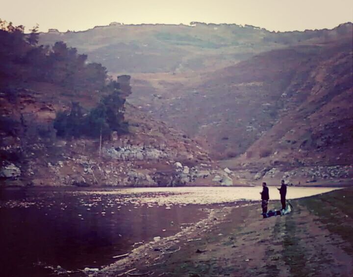 TOURISTS ON MOUNTAIN