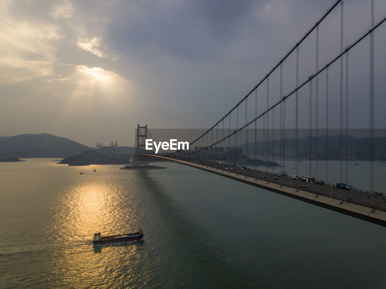 BRIDGE OVER CALM SEA