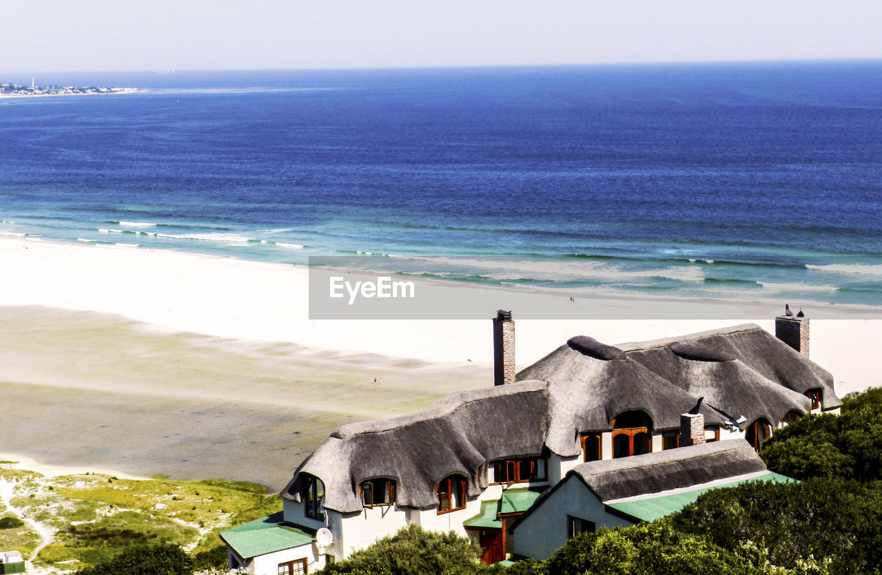 SCENIC VIEW OF SEA AND BEACH AGAINST SKY