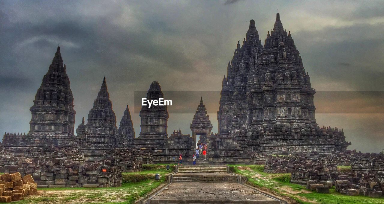 VIEW OF TEMPLE AGAINST SKY