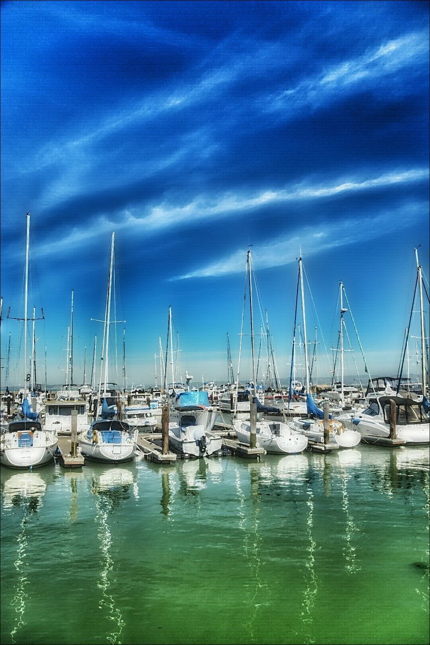 BOATS IN HARBOR