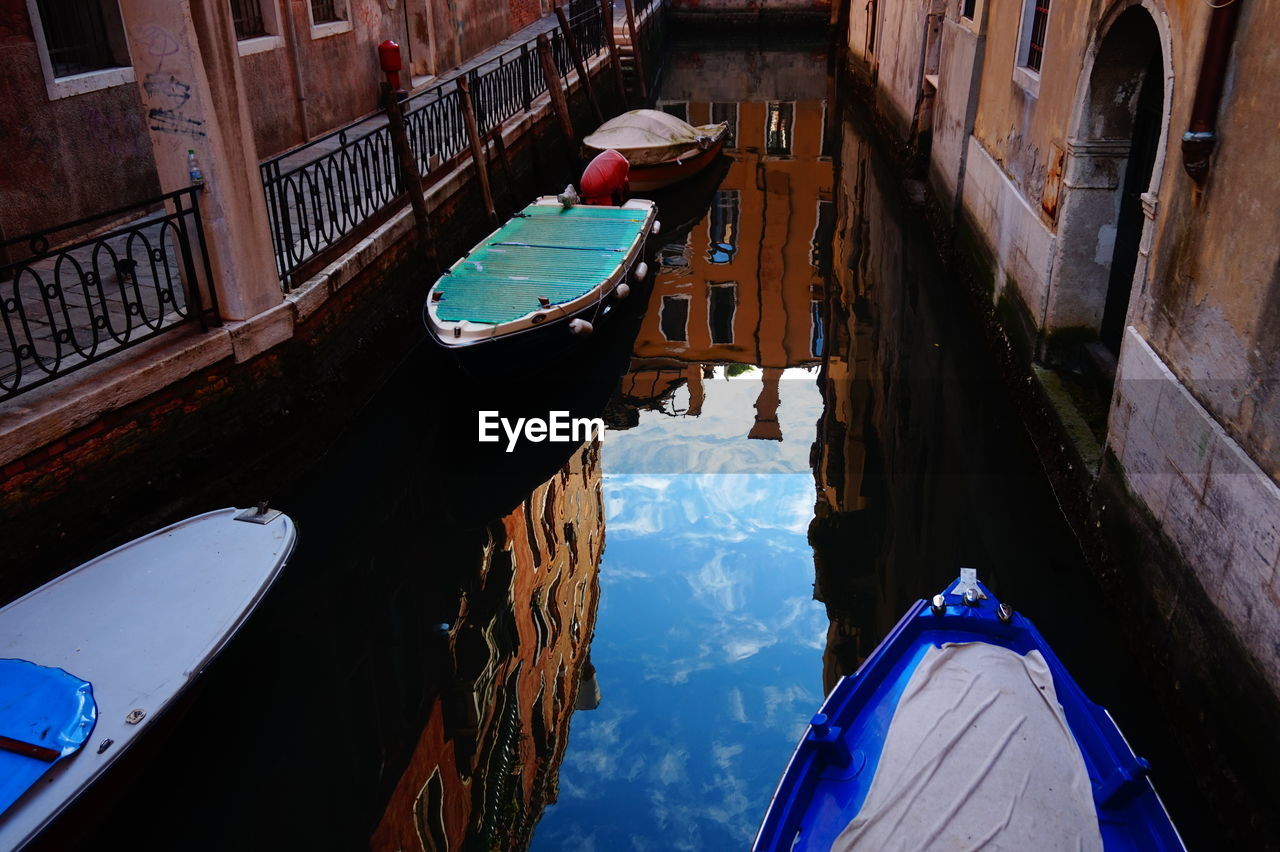 BOATS IN CANAL