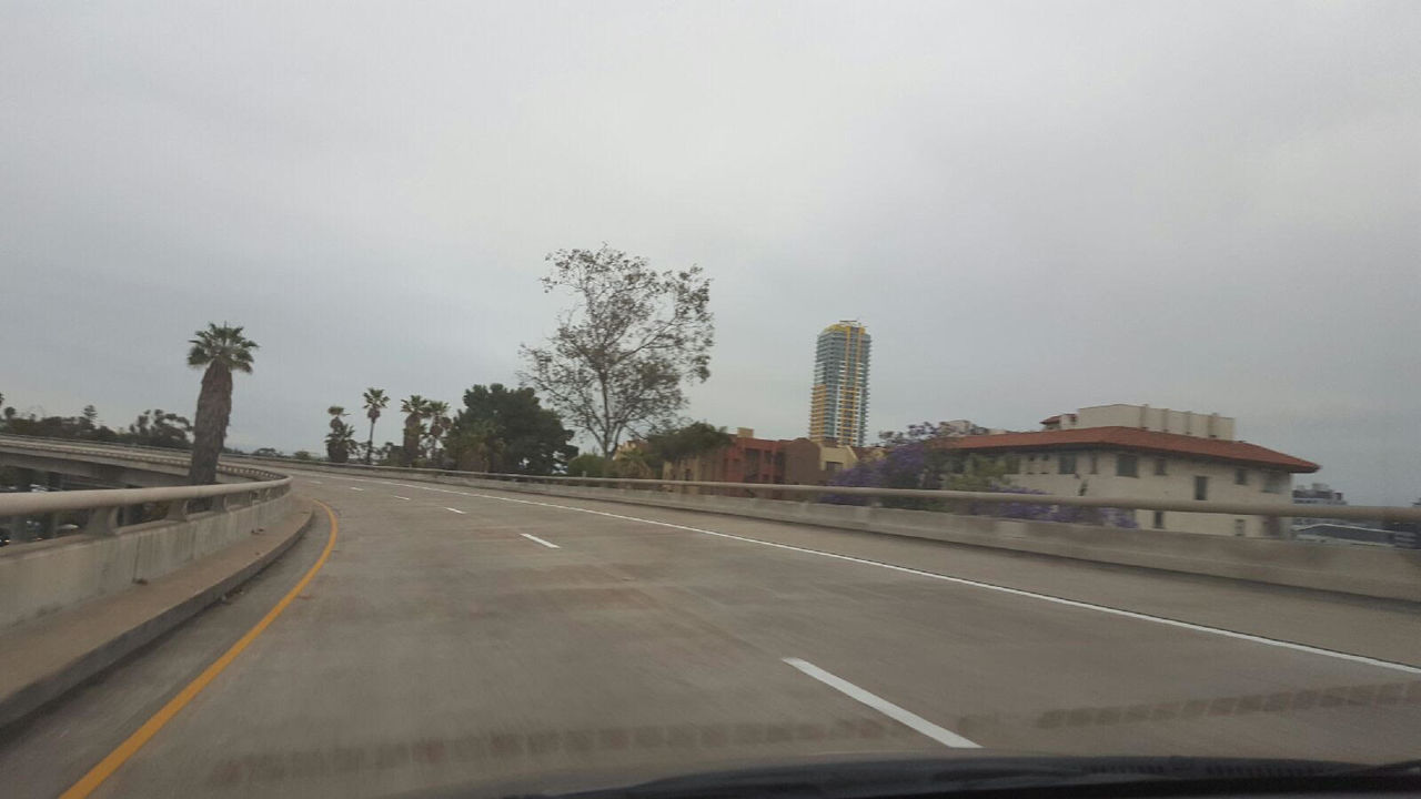 VIEW OF ROAD LEADING TOWARDS BUILDING