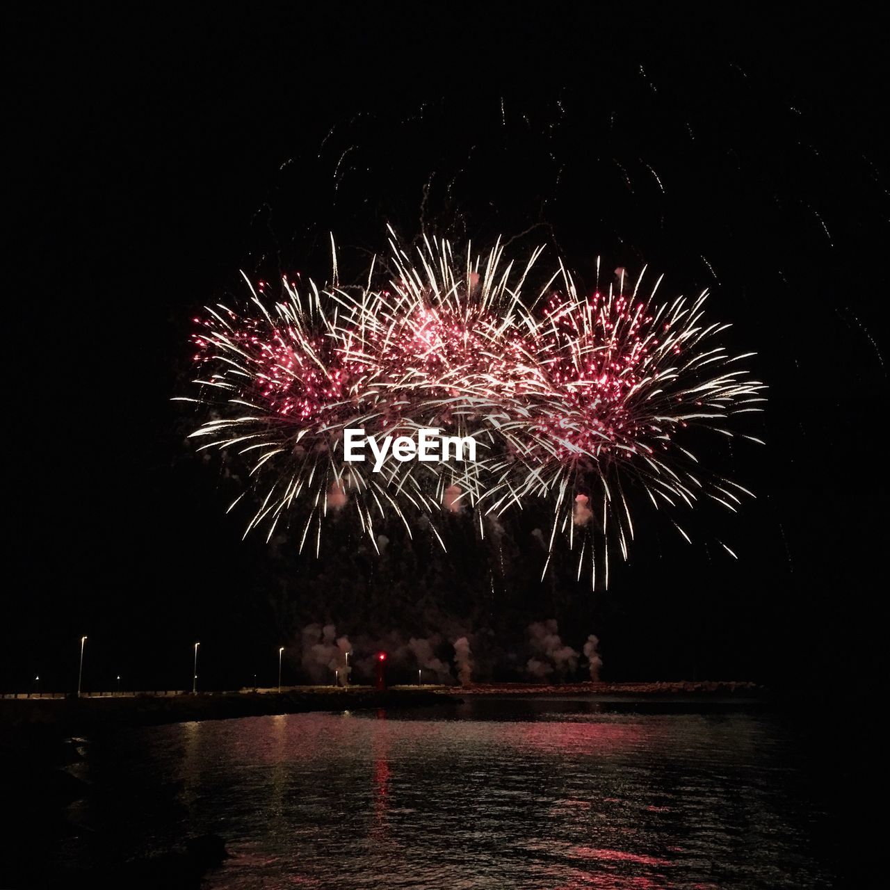 FIREWORK DISPLAY IN SKY