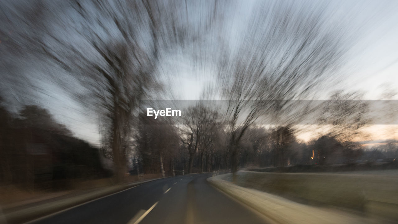 VIEW OF ROAD AGAINST SKY