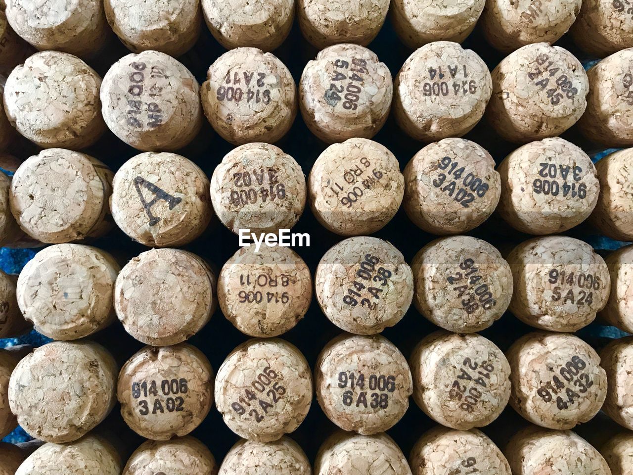 Full frame shot of wine corks