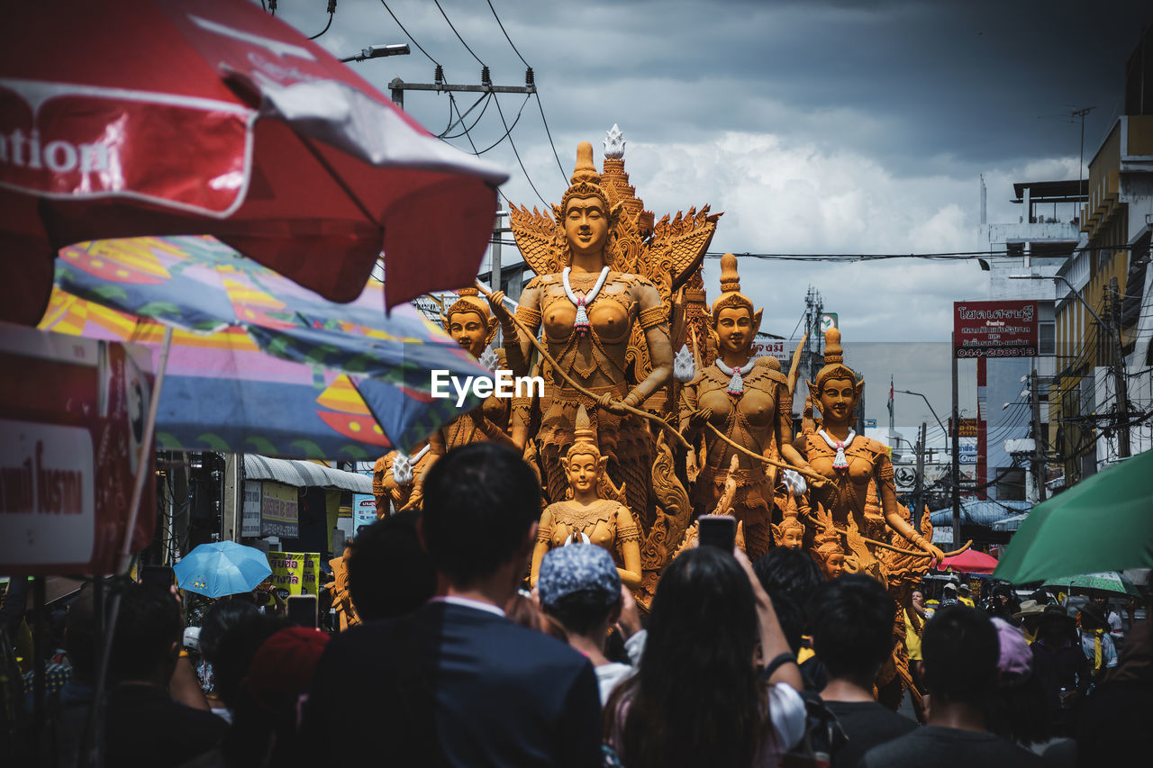 Nakhon ratchasima, thailand candle parade nakhon ratchasima, lent tradition in thailand