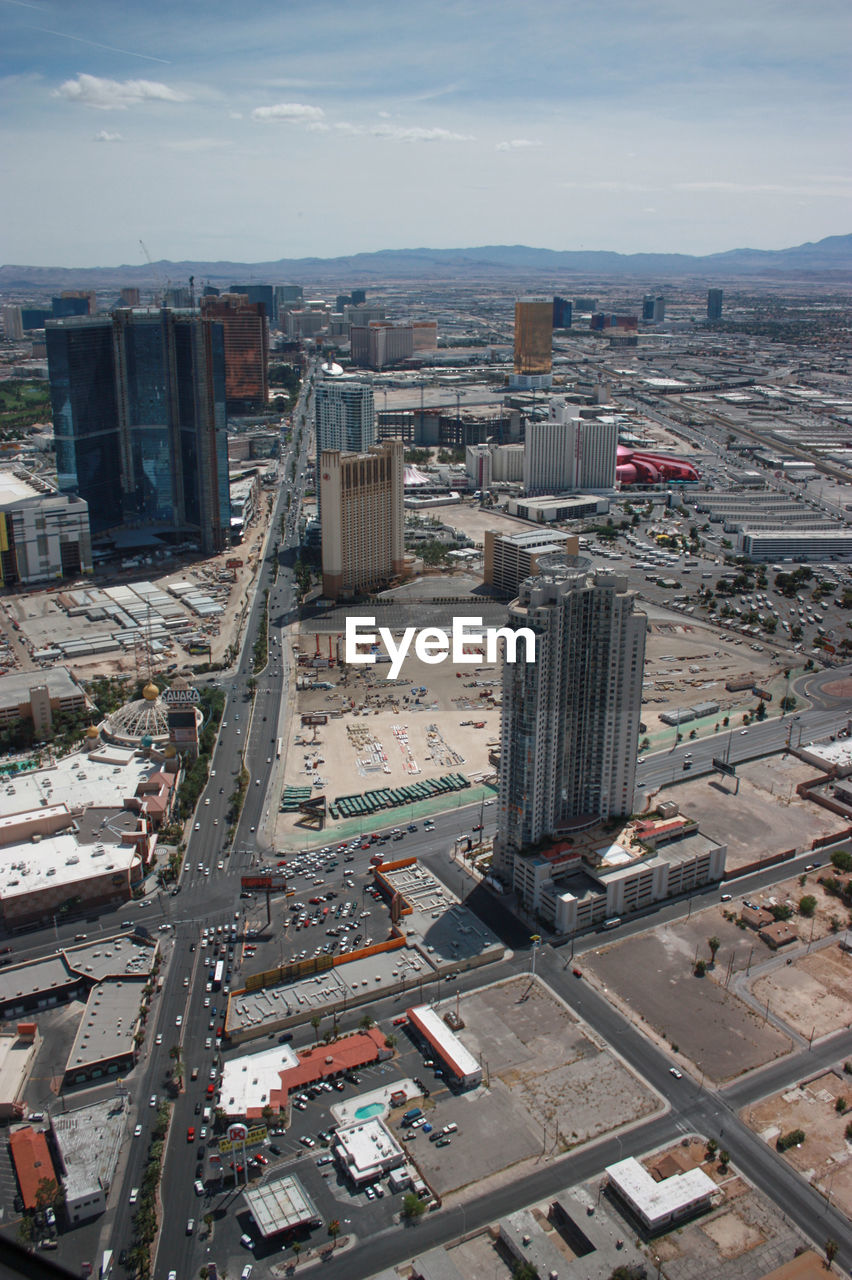 Aerial view of cityscape