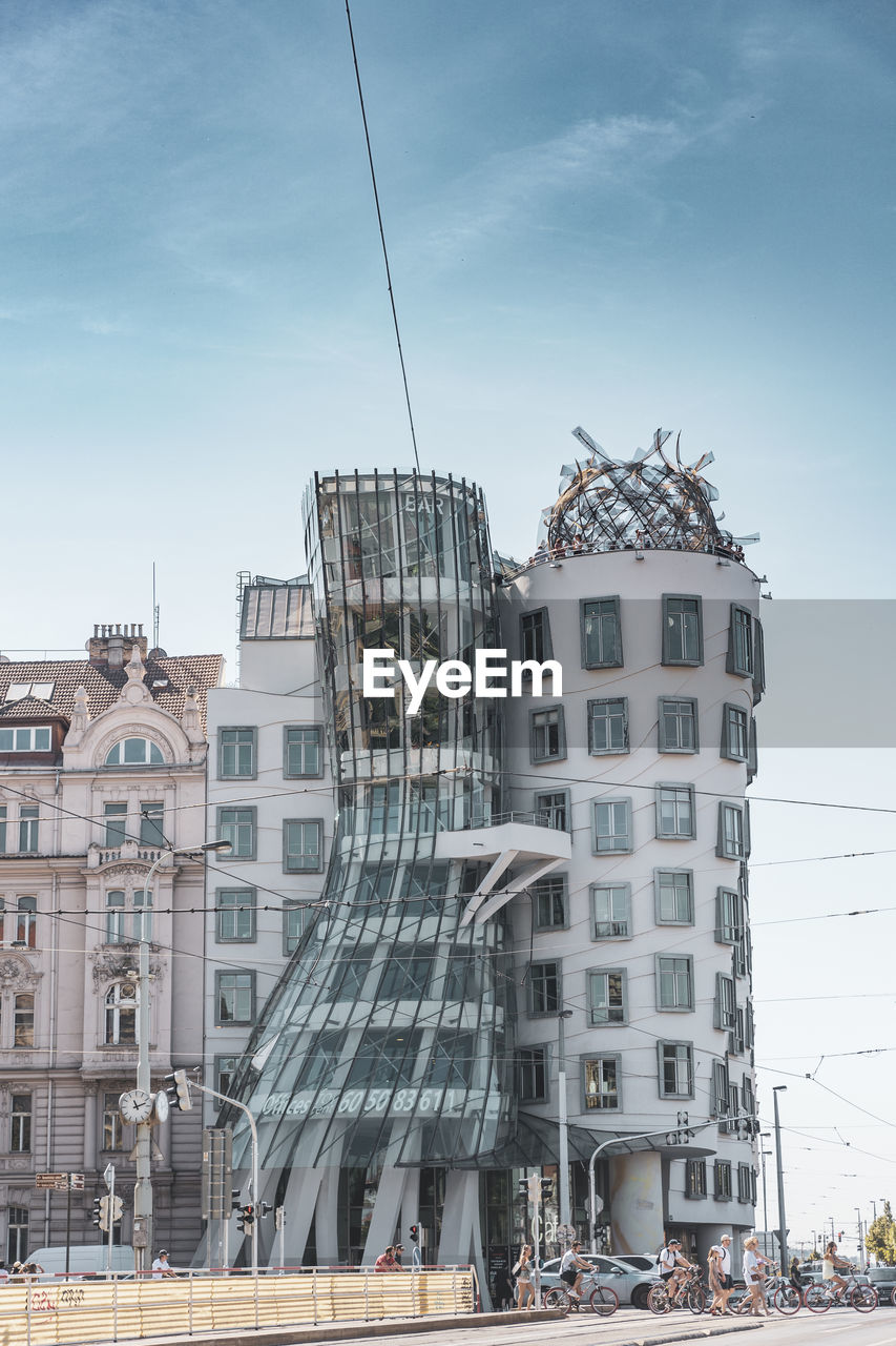 Dancing house in prague, chech, rep