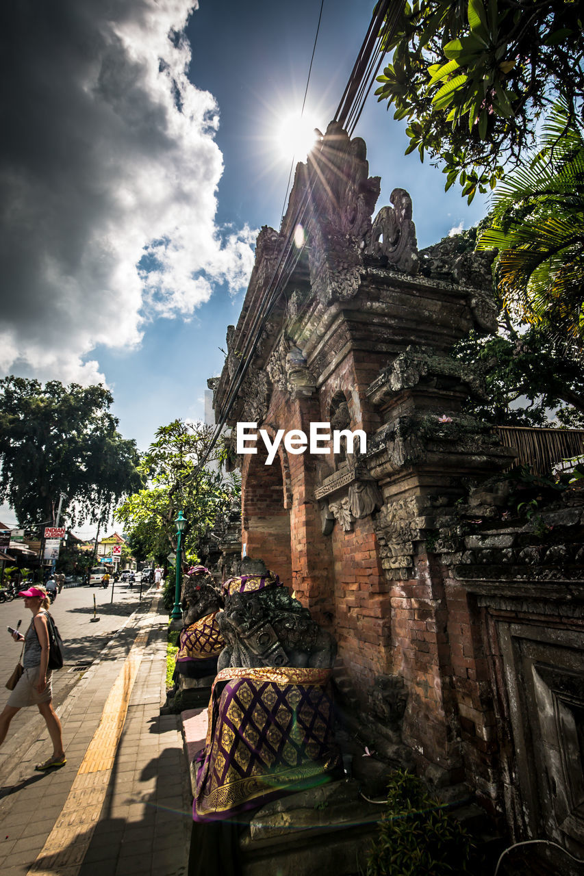 View of a temple